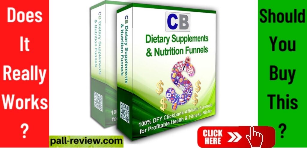Clickbank Dietary Supplements Affiliate Review